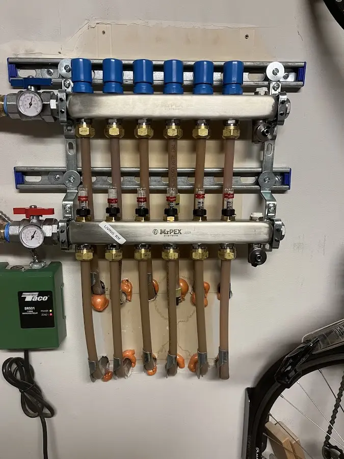 Plumber performing Leak Detection at a residential property in Lantana